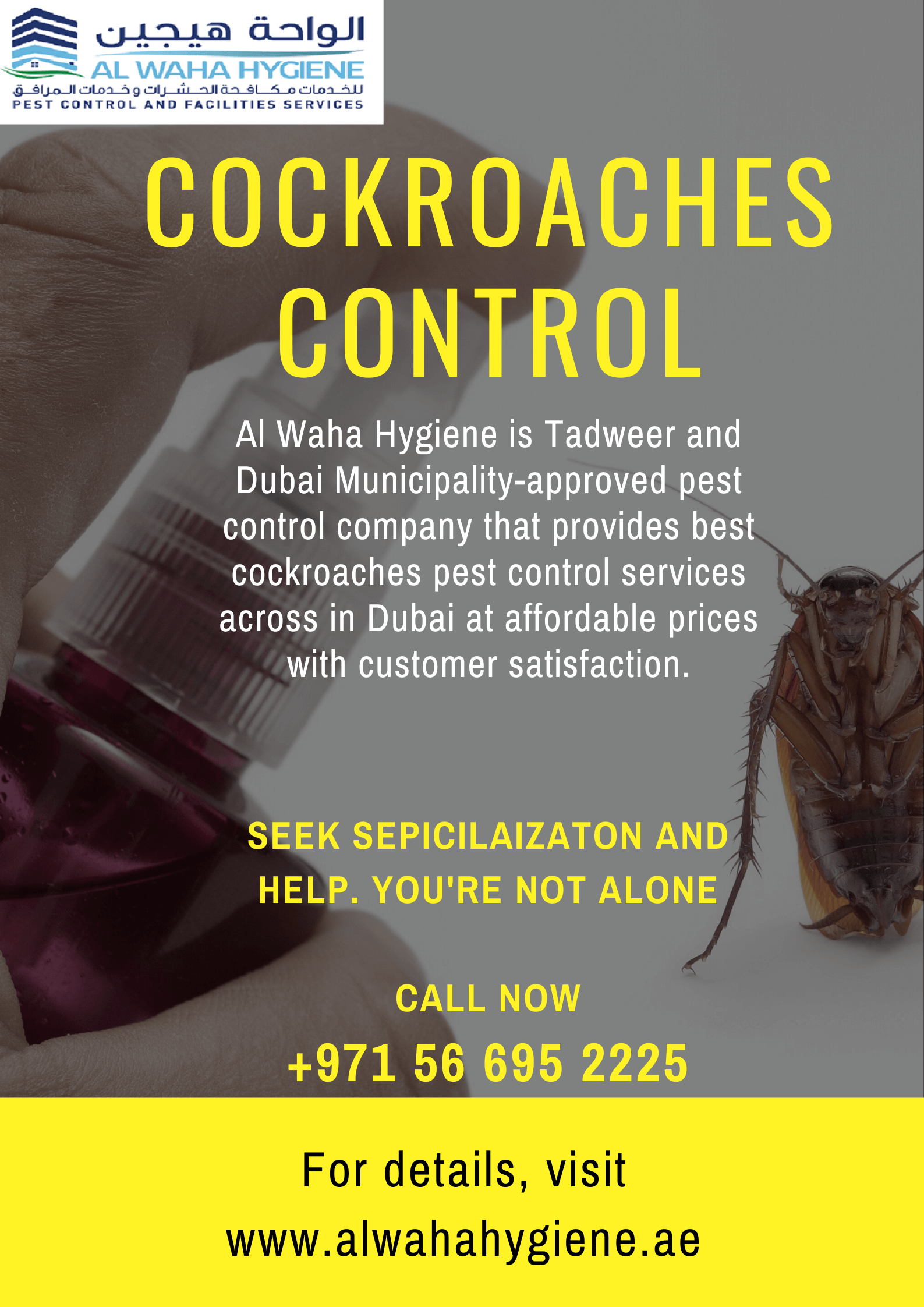 Cockroach Infestation? Here's Why You Need Pest Control Services - Al ...