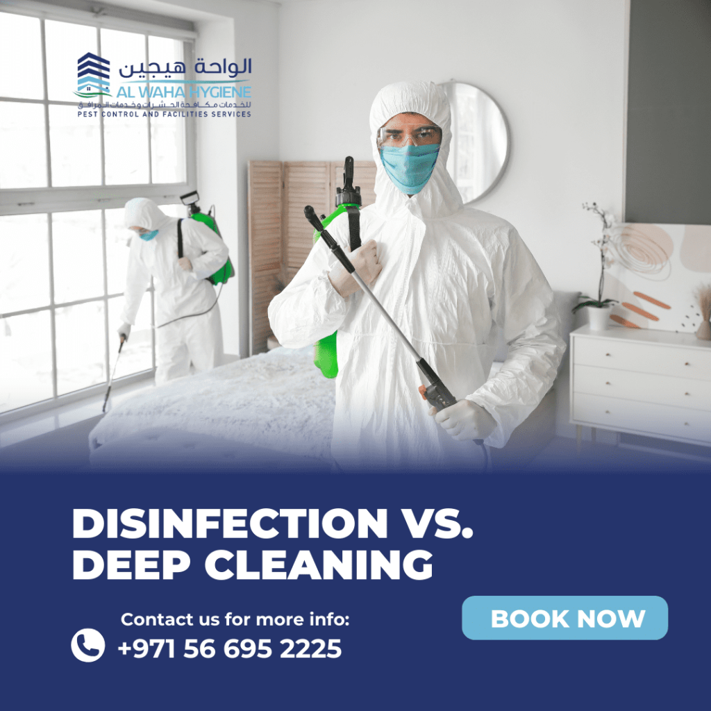 Disinfection vs. Cleaning: What Abu Dhabi Residents Need to Know