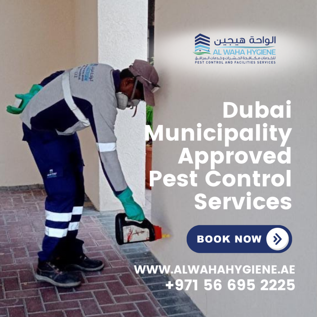 Dubai Municipality Approved with Certified Pest Control Services