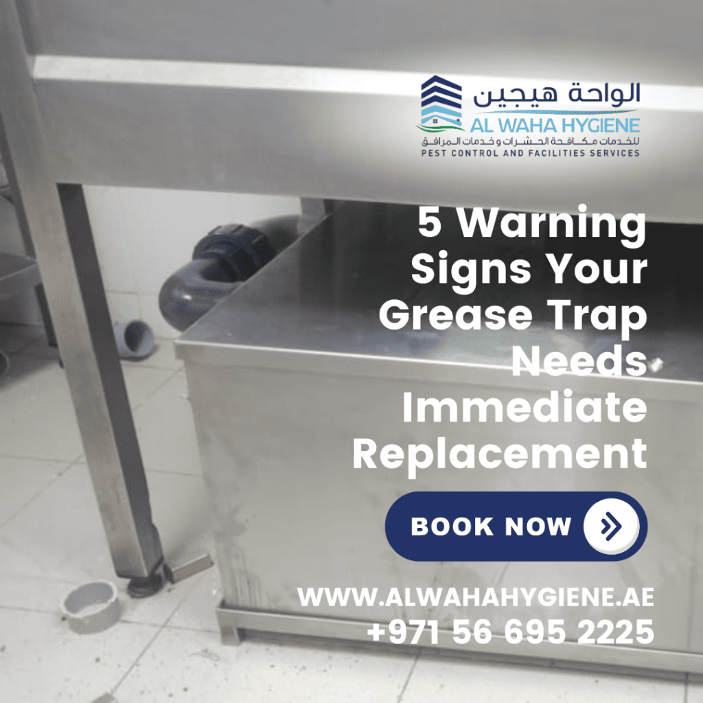 5 Warning Signs Your Grease Trap Needs Immediate Replacement